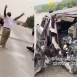 acidente de carro, homem agradece, obrigado Jesus / Foto: Reprodução