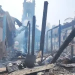 Estudo detalhado em Mianmar revela evidências de crimes de guerra, destacando ataques aéreos que causaram danos a igrejas no estado de Chin. Foto: Foto: Agência ECCLESIA/AIS