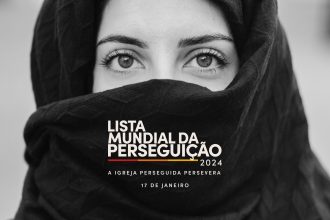 Publicada anualmente há mais de 25 anos, a Lista Mundial da Perseguição classifica os 50 países em que seguir a Cristo pode custar a vida. Foto: Divulgação.