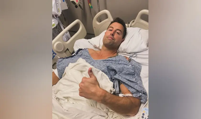 O cantor gospel Jeremy Camp, de 46 anos, recentemente compartilhou em suas redes sociais como uma grave doença cardíaca o aproximou de Deus. Foto: Instagram/Jeremy Camp