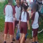 Menino de 5 anos foi filmado pregando para seus amigos. Foto: Reprodução/Internet