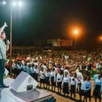 O ministério evangelístico global Cristo para Todas as Nações (CfaN) iniciou uma histórica turnê de 50 campanhas evangelísticas pela África. Foto: Reprodução/CfaN