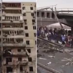 Durante um ataque aéreo na Ucrânia, Anatoliy Raychynets compartilha a Palavra de Deus e acalma crianças em um abrigo. Foto: Reprodução/YouTube/CBN News