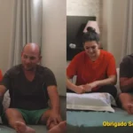 Casal reencontra filho de 11 anos que ficou isolado na casa da avó por três dias devido às enchentes no Rio Grande do Sul. Foto: Instagram/Reprodução/Lagoinha Canoas