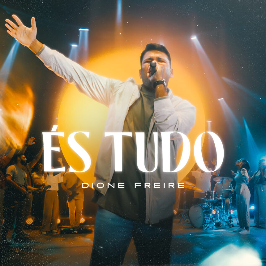 Dione Freire estreou na Graça Music com a música "És Tudo", após assinar contrato em 2023, alinhando seus propósitos com os de Deus. Foto: Divulgação.