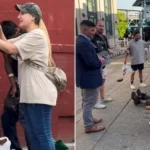 Grupo de cristãos testemunha a aceitação de Jesus por 106 viciados em drogas em evangelismo na rua nos Estados Unidos. Foto: Reprodução/Instagram/Philip Renner