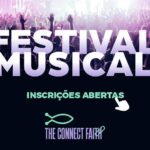 O Festival de Música para novos talentos, parte da aguardada feira The Connect Faith 2024, está com inscrições abertas. Foto: Divulgação.