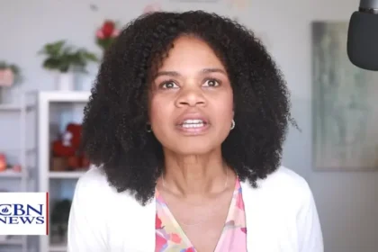 Atriz de Hollywood, compartilha seu testemunho de conversão e alertou sobre os perigos do envolvimento com o ocultismo e a Nova Era. Foto: Reprodução/CBN News.