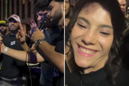 Jovem testemunha cura de surdez durante evangelismo na Avenida Paulista e volta a ouvir após oração em nome de Jesus. Foto: Reprodução/Instagram/Luiz Vieira de Senna