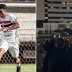 Jogador de futebol, de 19 anos, surpreendeu a todos ao acenar da janela do hospital após ter sido diagnosticado com morte cerebral. Foto: Reprodução/Instagram/Pedro Severino