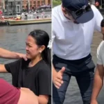 Cristãos realizam evangelismo na Holanda e mais de mil pessoas se rendem a Jesus em ação com batismos e louvor nas ruas. Foto: Reprodução/Instagram/Willem Fiege