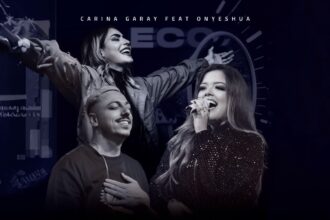 A cantora Carina Garay lançou a canção “Eco”, em collab com o ministério OnYeshua, formado por pai e filha, Rafael Rondini e Lenita Rondini. Foto: Divulgação.