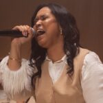 Bruna Costa interpreta o seu primeiro trabalho musical na Europa: a canção “Novos Céus Nova Terra”, feat. (Igreja) Sara Alverca. Foto: Divulgação.