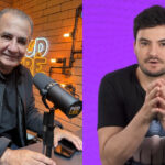 Ao ser questionado, no PodCrê, com quem gostaria de ficar cara a cara, Silas Malafaia foi taxativo e disse que era o Felipe Neto. Foto: PodCrê.