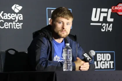 Lutador de UFC, Bryce Mitchell, fala sobre redenção em Cristo, arrependimento e a importância de seguir a Palavra de Deus, não o coração. Foto: Reprodução/YouTube/Cageside Press