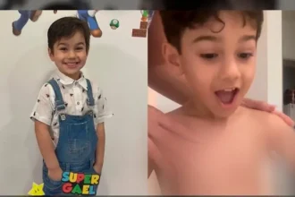 Mãe ensina filho sobre o poder da oração com experiência visual que viralizou; vídeo mostra como orar afasta tudo que é ruim. Foto: Reprodução/Instagram/Jessica Stuart