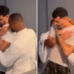 Atacante do Tottenham, Dominic Solanke é batizado nas águas e compartilha sua fé cristã, inspirando seguidores com sua decisão pública. Foto: Captura de tela/Instagram/ballersingod