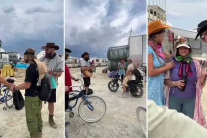 Um grupo de cristãos realizou ações de evangelismo em festival nos EUA, e testemunhou 20 pessoas decidindo entregar suas vidas a Jesus. Foto: Reprodução/Instagram/Philip Renner