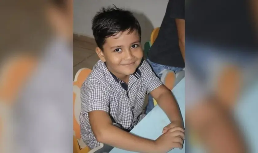 Menino de 7 anos morre em acidente de carro causado por motorista embriagado após sair de culto em Campo Grande. Foto: Redes Sociais.