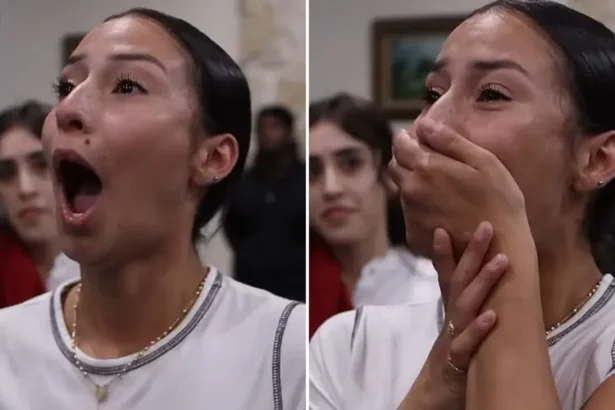 Jovem testemunha cura de escoliose em culto nos EUA e declara ter sido liberta das dores após oração e imposição de mãos. Foto: Reprodução/Instagram/Mario A Esparza Jr