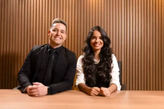 Aline Souza lança o single “Meu Defensor” com participação de Pr. Lucas, trazendo mensagem de fé e esperança em um clipe emocionante. Foto: Divulgação.