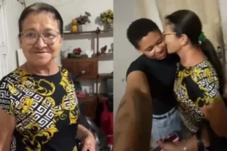 Uma jovem ex-trans retorna à sua identidade feminina na Bahia e emociona a mãe, que orou por sua transformação por anos. Foto: Reprodução/Instagram/Railany Lima