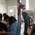 Entregadora de delivery tem encontro com Deus ao entregar comida em culto doméstico nos EUA e recebe oração que transforma sua vida. Foto: Reprodução/Instagram/Dr. Moore