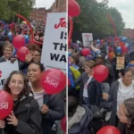 A Marcha para Jesus na Irlanda, demonstrou um crescimento impressionante, reunindo milhares de cristãos de diversas nações e denominações. Foto: Reprodução/Instagram/Marcio Rodrigues