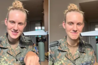 Brasileira vira sargento na Alemanha e relata como sua fé a ajudou a lidar com as dificuldades da vida e da carreira militar. Foto: Reprodução/Instagram/Eduarda Kaestner
