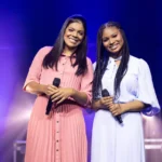 Larissa Santos lança seu novo single, chamado "Lembra Que Eu Sou Teu Deus", em parceria com Thalita Roberta. Foto: Divulgação.