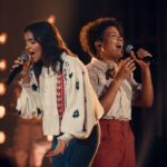 A cantora Julia Vitória celebra a liberdade e a alegria encontradas em Jesus com o lançamento de "Canção dos Redimidos", com Nívea Soares. Foto: Divulgação.
