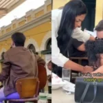 Cristãos realizam evangelismo em mercado de SC, usando um palco inesperado para ministrar a Palavra e levar muitos à decisão por Jesus. Foto: Reprodução/Instagram/Allan Machado
