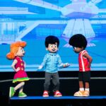 Sarah, Davi e Miguel e toda a turma do 3 Palavrinhas retornam a Porto Alegre para mais uma apresentação com a turnê 3P é 10. Foto: Divulgação.