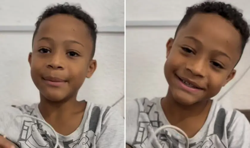 Um vídeo de pregação nas redes sociais viralizou ao mostrar uma conversa emocionante que tia teve com seu sobrinho sobre a salvação. Foto: Reprodução/Instagram/Luana Ferreira