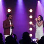 A cantora gospel Eyshila lançou o mashup "Descanse o Seu Coração + Deus é Deus" em parceria com Delino Marçal, recentemente. Foto: Divulgação.