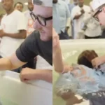 Um detento em uma penitenciária de segurança máxima nos EUA teve um encontro com Deus, o que o levou a aceitar Jesus e ser batizado. Foto: Reprodução/Instagram/God Behind Bars