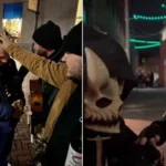 Missão enfrenta bruxas durante evangelismo no Halloween, mas celebram 456 conversões e libertações na "cidade das bruxas". Foto: Reprodução/Instagram/Philip Renner