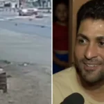 Trabalhador ferido em grave atropelamento com Bíblia aberta testemunha: "Milagre de Deus" em meio às fraturas. Foto: Captura de tela/Gazetatvweb