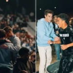 Mais de 6.000 estudantes se reúnem para participar de um culto em universidade nos EUA, promovido pelo movimento UniteUS. Foto: Instagram/UniteUS