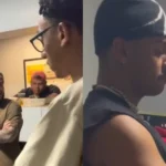 O cantor Jottapê, que deixou a carreira de funkeiro para seguir Jesus, evangeliza jovens que se preparava para uma festa, com bebidas e fumo. Foto: Reprodução/Instagram/Jottapê