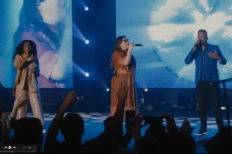 Midian Lima lança nova faixa de seu projeto gravado ao vivo: a regravação de "Olharei Para o Alto", com Gabriela Gomes e Marquinhos Gomes. Foto: Divulgação.