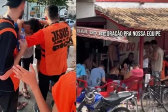 Evangelismo em massa em Macaé–RJ resulta em mais de 1.300 pessoas aceitando Jesus sob coordenação da missão Aviva. Foto: Reprodução/Instagram/Aviva