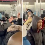Perseguição em Nova York: Judeu é agredido em metrô; especialistas alertam para a normalização do antissemitismo em espaços públicos. Foto: Captura de tela/Redes sociais.