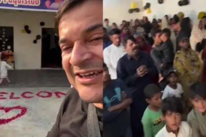 Missão no Paquistão inaugura escola dentro de fábrica de tijolos para resgatar crianças cristãs da escravidão por dívida. Foto: Reprodução/Instagram/Claudinei Vicente