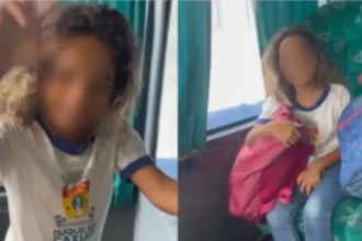 Evangelismo em Ônibus: Motorista escolar promove louvor e oração no Rio de Janeiro, e uma aluna compartilha com alegria sua conversão a Jesus. Foto: Reprodução/Instagram/Felipe Pereira