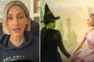 Ex-médium alerta pais e jovens sobre a influência demoníaca e a agenda LGBT no filme "Wicked: Parte Dois". Ela afirma: "Bruxaria é real". Foto: Reprodução/YouTube/Jenn Nizza/One Million Moms