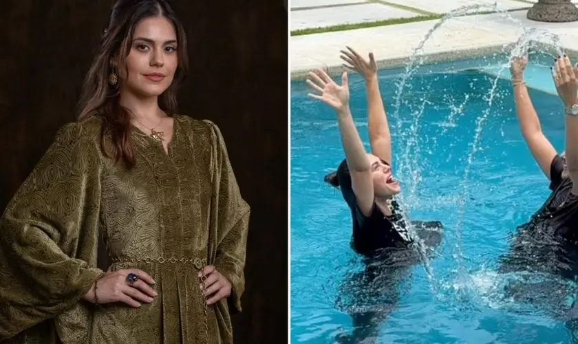 Atriz de ‘Reis’, Jessika Alves, se batiza e inspira seguidores