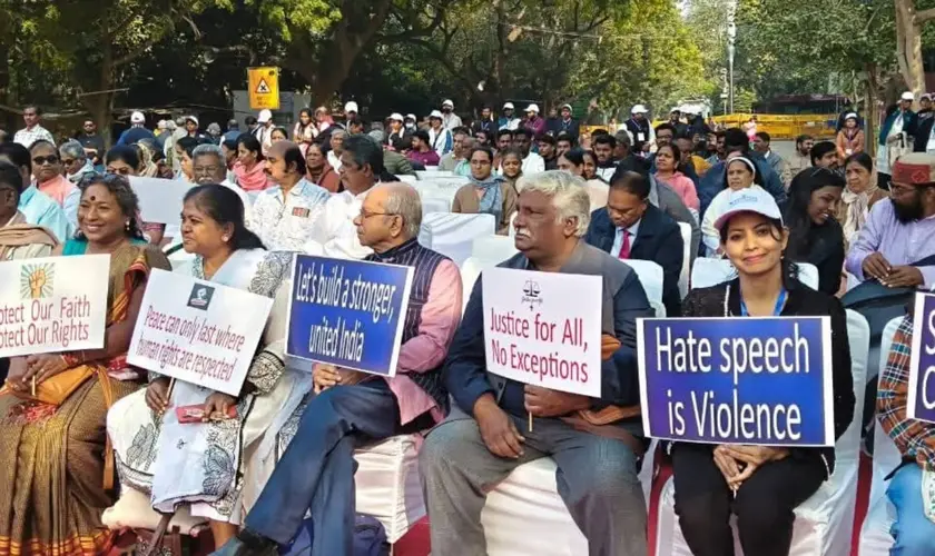 2.000 cristãos na Índia protestam contra aumento de 500% na perseguição