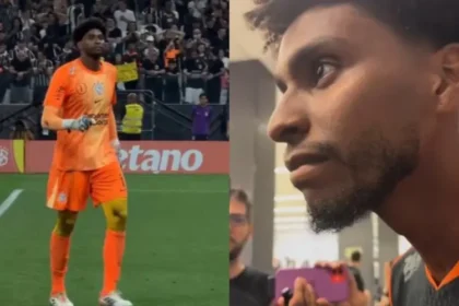 Após jogador do Corinthians levar time para final, ele agradece vitória a Deus: ''Se não fosse Jesus Cristo, eu não estaria aqui''. Foto: Reprodução/Instagram/Corinthians/Reprodução/Instagram/Vitor Peixoto