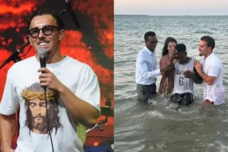 Ex-alcoólatra que abandonou o crime e os vícios para se tornar um evangelista, leva 145 pessoas para Jesus na Holanda. Foto: Instagram/Giani